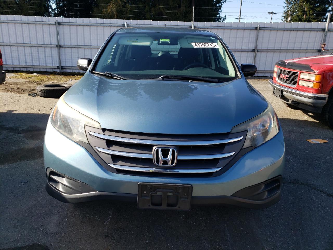 2014 Honda CR-V VIN 2HKRM4H32EH718869 Copart auction photo, rear end / side damage thumbnail 5