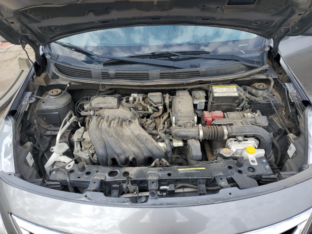 2018 Nissan Versa VIN 3N1CN7AP3JL881108 Copart auction photo, rear end / side damage thumbnail 12