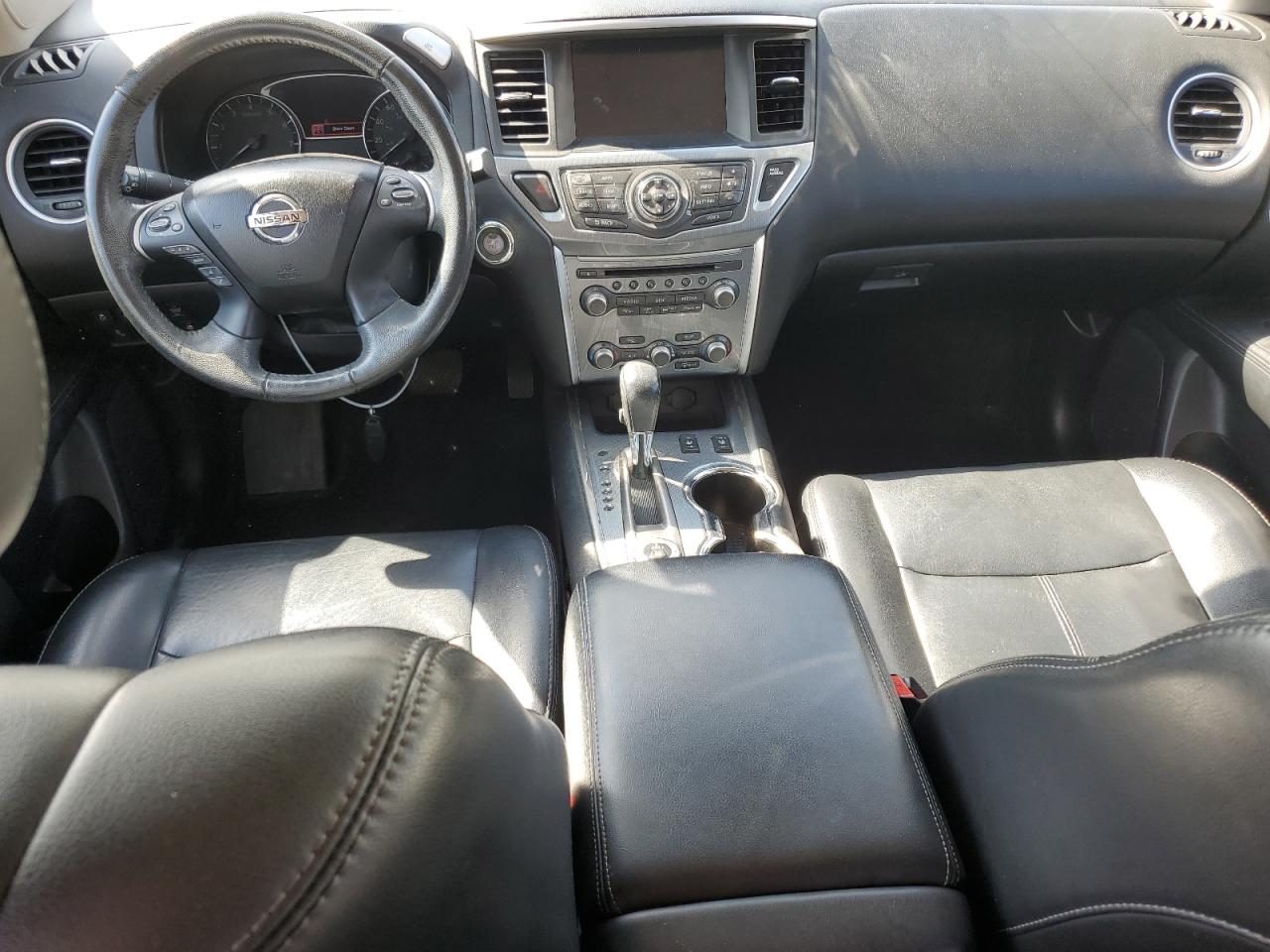 2017 Nissan Pathfinder VIN 5N1DR2MM1HC622080 Copart auction photo, top/roof damage thumbnail 8