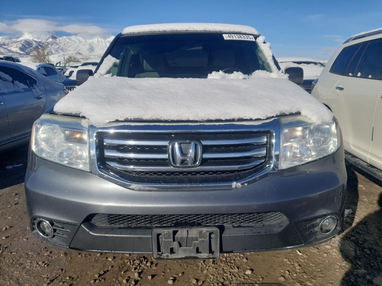 2012 Honda Pilot VIN 5FNYF4H48CB004321 Copart auction photo, side / rear end damage thumbnail 5
