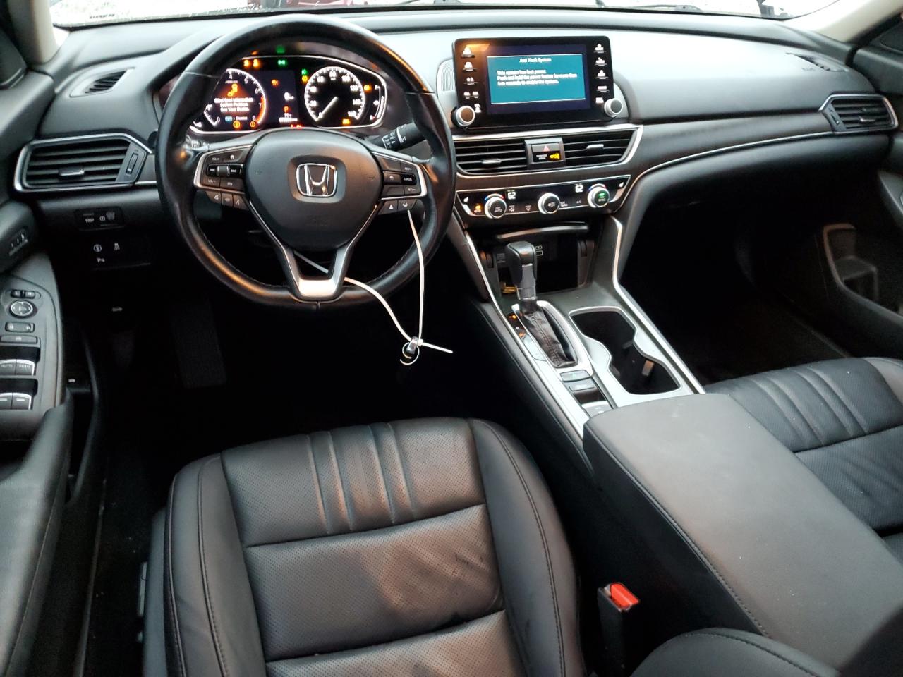 2021 Honda Accord VIN 1HGCV1F51MA005491 Copart auction photo, rear end damage thumbnail 8