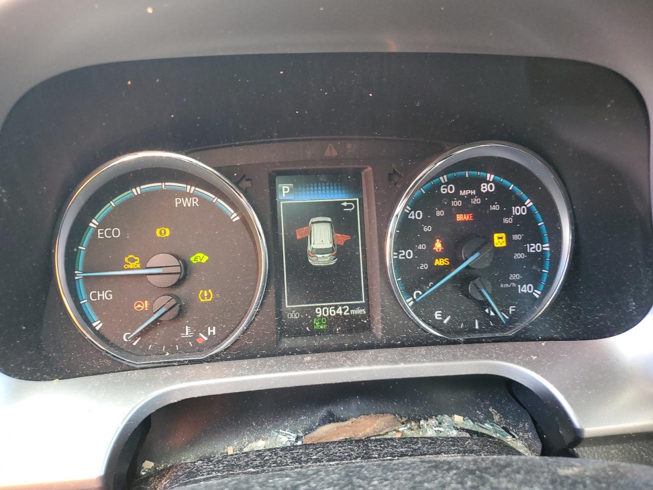 2016 Toyota RAV 4 VIN JTMRJREV7GD026594 Copart auction photo, top/roof / all over damage thumbnail 9