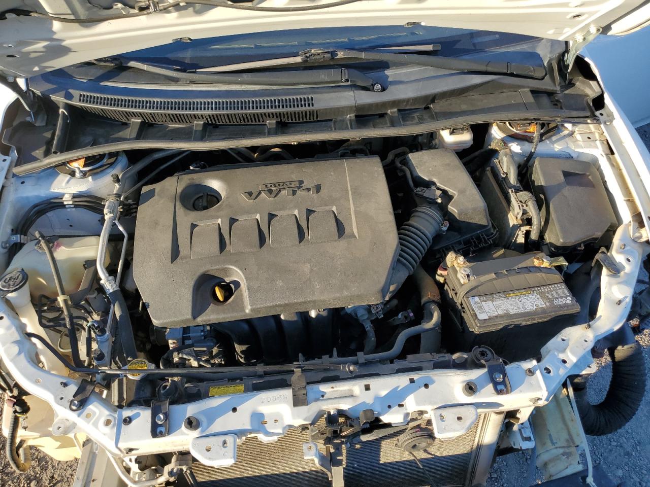 2012 Toyota Corolla VIN 5YFBU4EE9CP070938 Copart auction photo, front end damage thumbnail 11