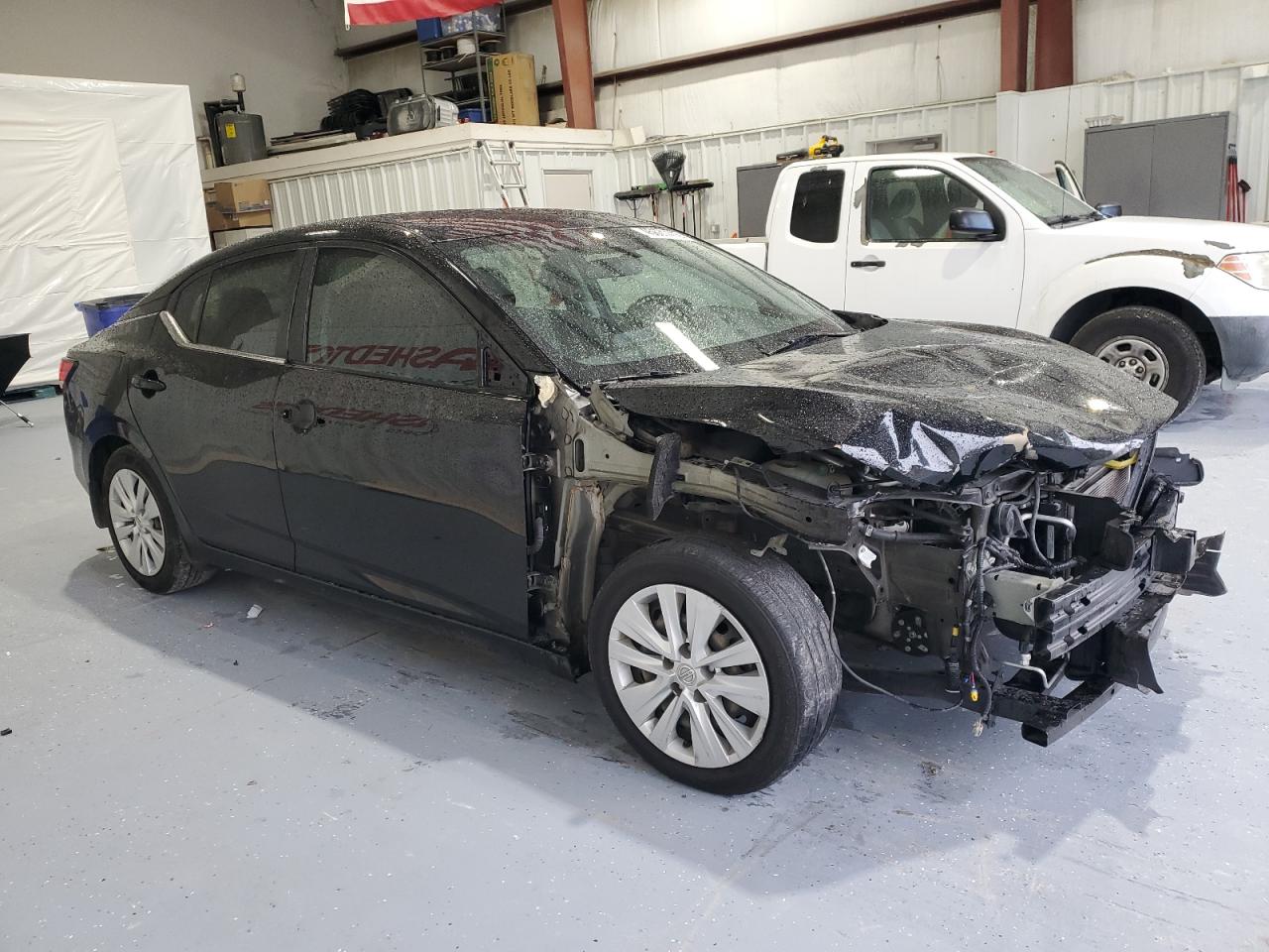 2021 Nissan Sentra VIN 3N1AB8BV2MY211897 Copart auction photo, front end damage thumbnail 4