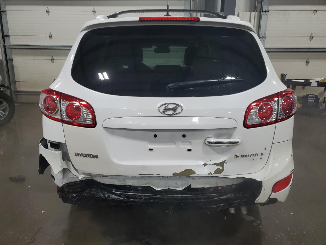 2011 Hyundai Santa Fe VIN 5XYZK4AG9BG048310 Copart auction photo, rear end damage thumbnail 6