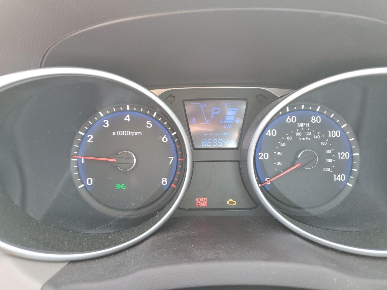 2015 Hyundai Tucson VIN KM8JUCAG4FU984739 Copart auction photo, mechanical damage thumbnail 9