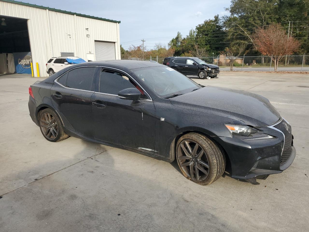2015 Lexus IS VIN JTHBF1D24F5082401 Copart auction photo, front end damage thumbnail 4