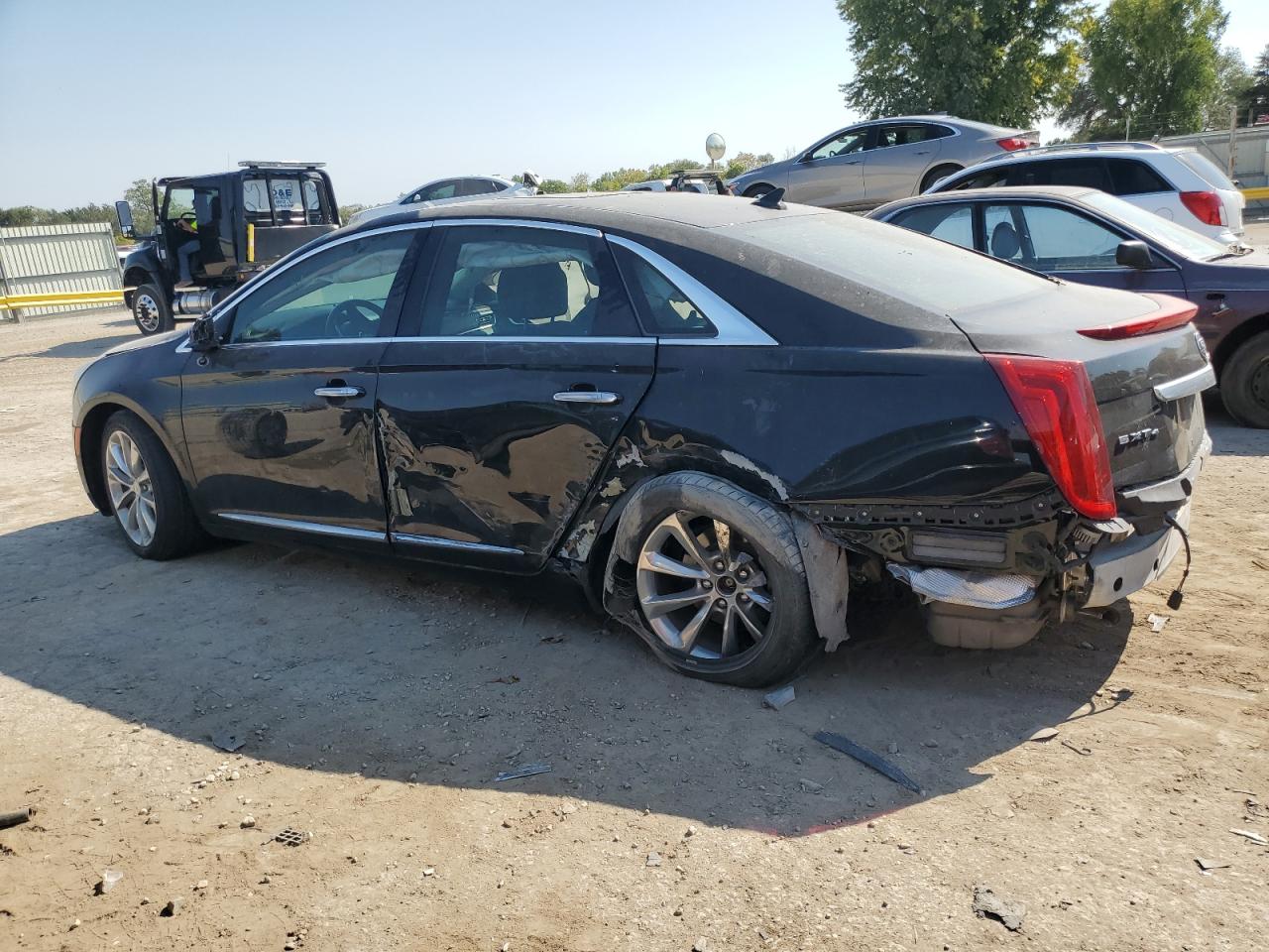 2014 Cadillac XTS VIN 2G61N5S37E9129038 Copart auction photo, rear end / side damage thumbnail 2
