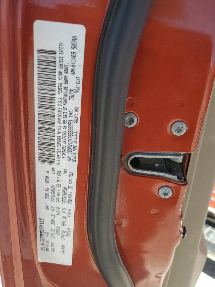 2009 Dodge RAM VIN 1D3HV13T79S806653 Copart auction photo, front end / minor dent/scratches damage thumbnail 14