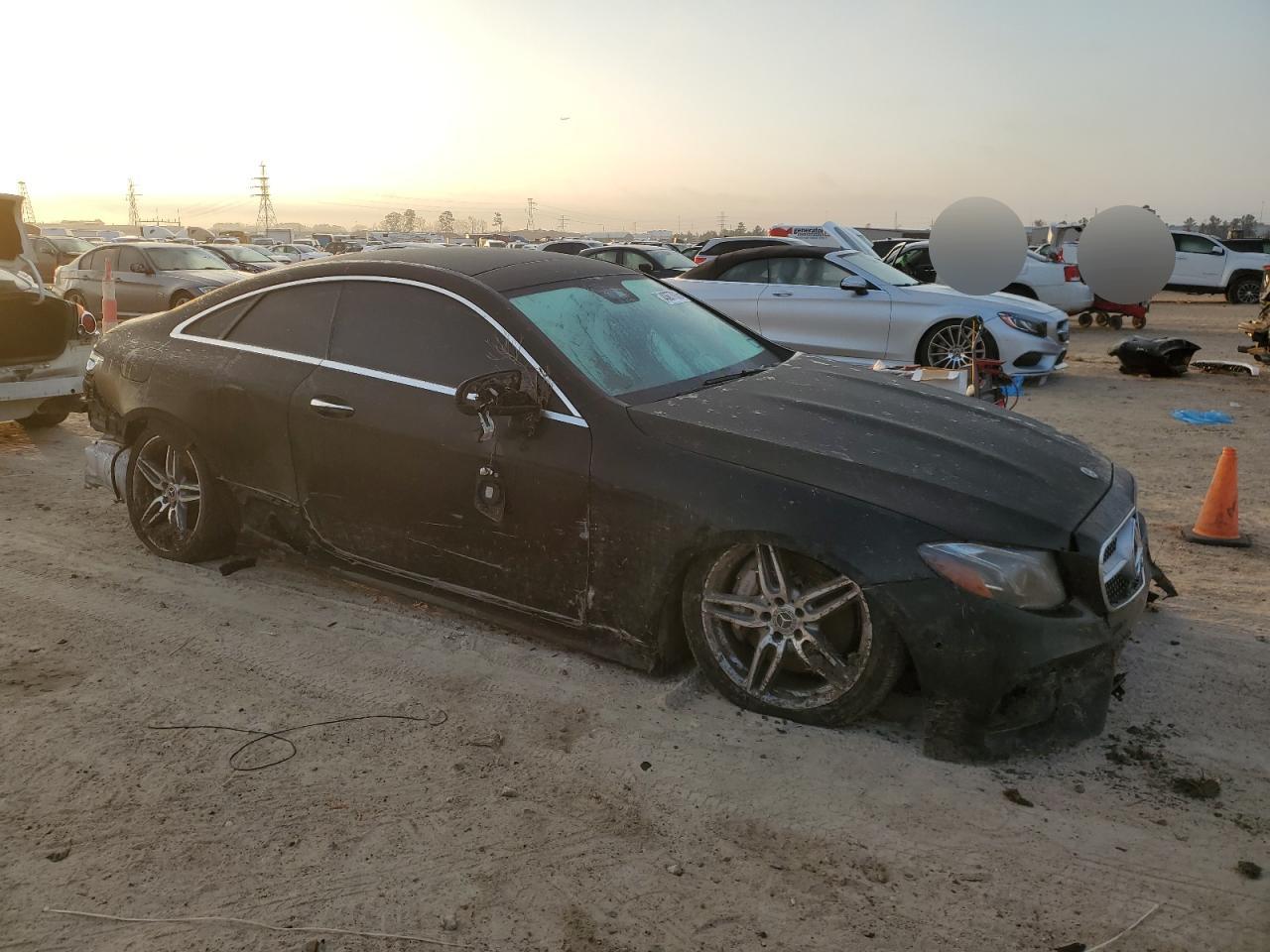2018 Mercedes-Benz E-klasse VIN WDD1J6FB6JF026006 Copart auction photo, all over / front end damage thumbnail 4