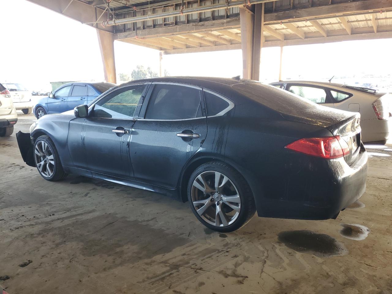 2011 Infiniti M VIN JN1BY1APXBM324025 Copart auction photo, front end / rear end damage thumbnail 2