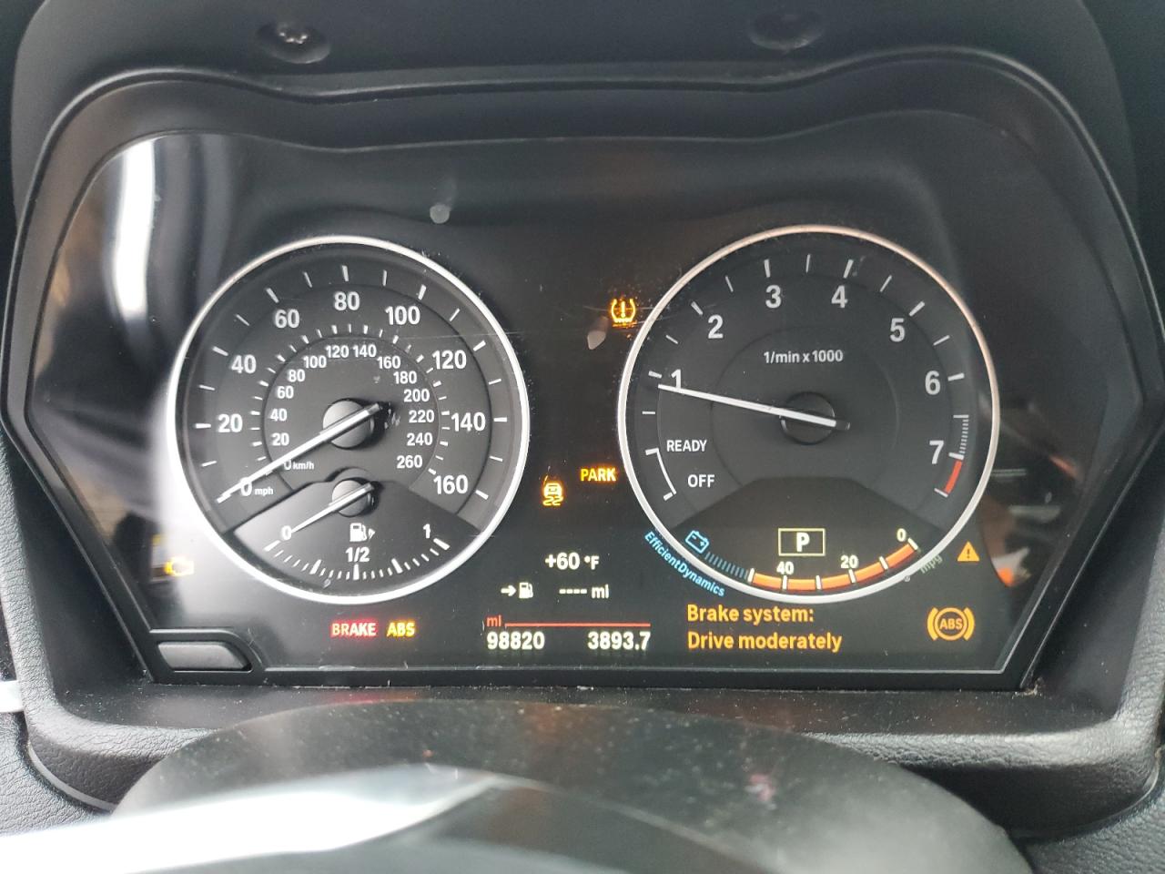 2017 BMW X1 VIN WBXHU7C3XH5H38074 Copart auction photo, mechanical / front end damage thumbnail 9