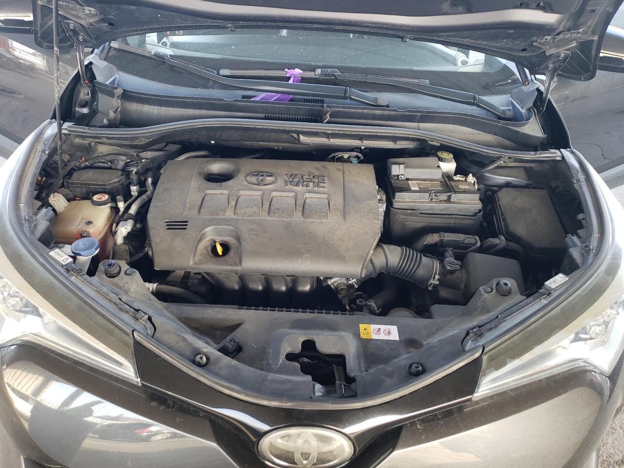 2018 Toyota C-HR VIN NMTKHMBX1JR008186 Copart auction photo, all over damage thumbnail 11