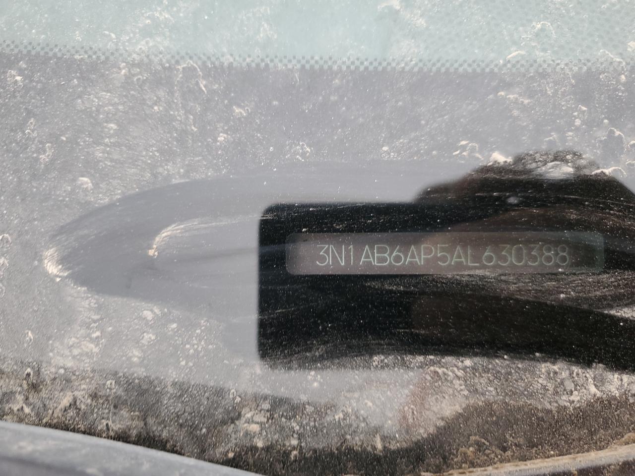 2010 Nissan Sentra VIN 3N1AB6AP5AL630388 Copart auction photo, side / front end damage thumbnail 12