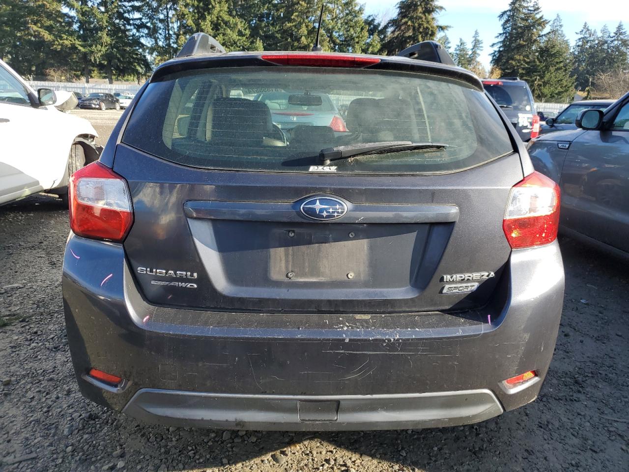2013 Subaru Impreza VIN JF1GPAS68DH851333 Copart auction photo, side damage thumbnail 6