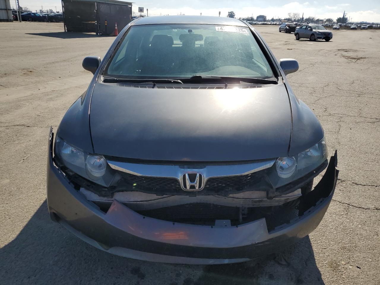 2010 Honda Civic VIN 19XFA1F54AE020079 Copart auction photo, all over damage thumbnail 5