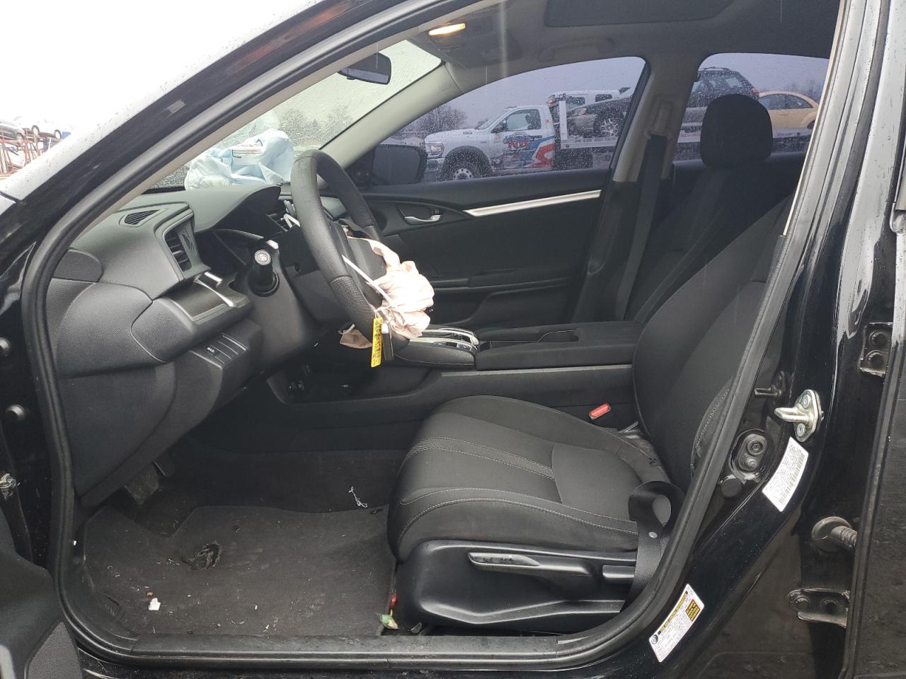 2017 Honda Civic VIN 19XFC2F71HE216072 Copart auction photo, front end damage thumbnail 7