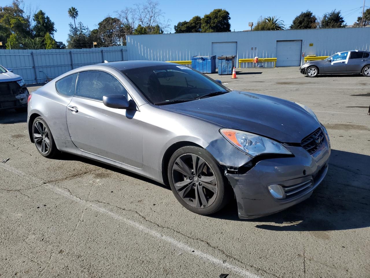 2012 Hyundai Genesis VIN KMHHT6KD3CU067603 Copart auction photo, front end / mechanical damage thumbnail 4