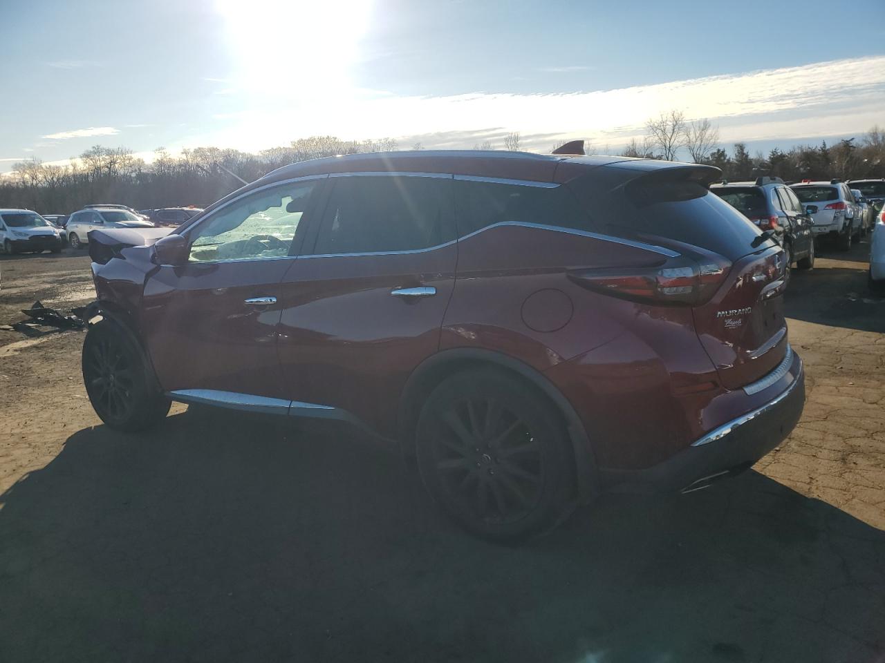 2019 Nissan Murano VIN 5N1AZ2MS0KN162374 Copart auction photo, front end damage thumbnail 2