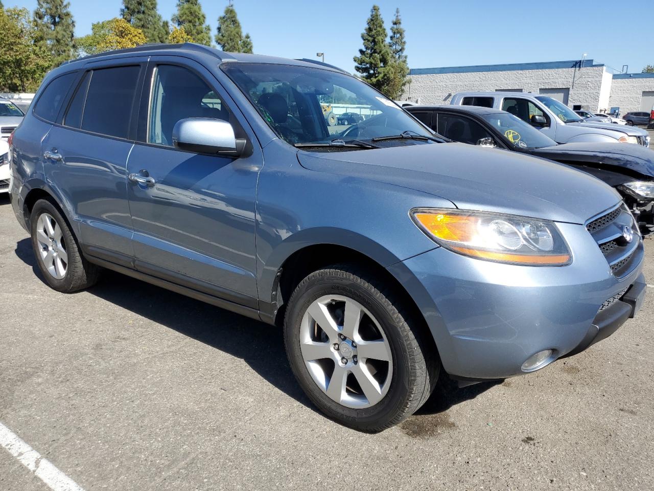 2009 Hyundai Santa Fe VIN 5NMSH13E59H254816 Copart auction photo, rear end damage thumbnail 4