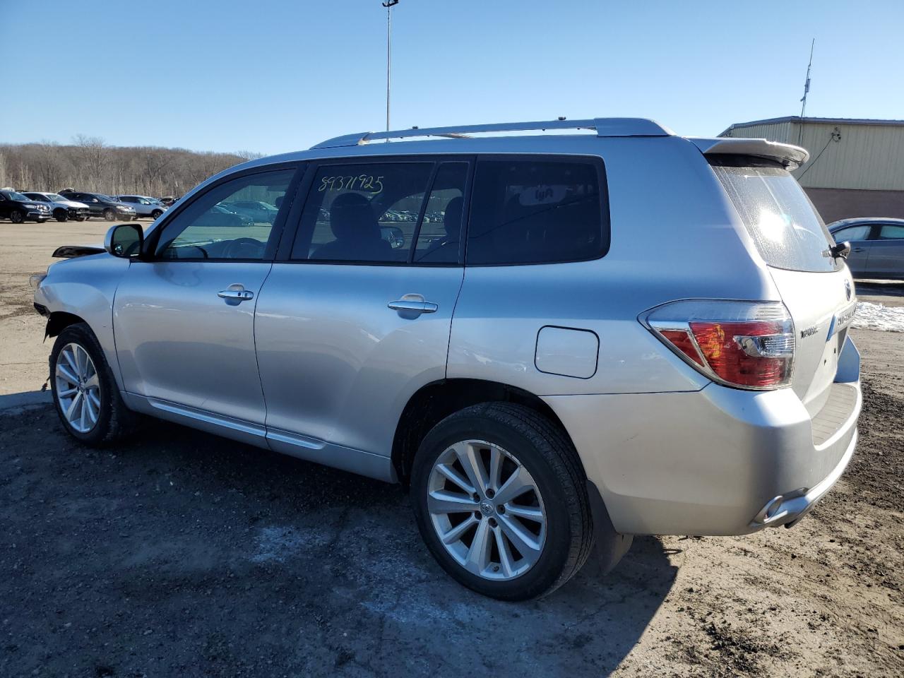 2008 Toyota Highlander VIN JTEEW41A782016310 Copart auction photo, front end / minor dent/scratches damage thumbnail 2