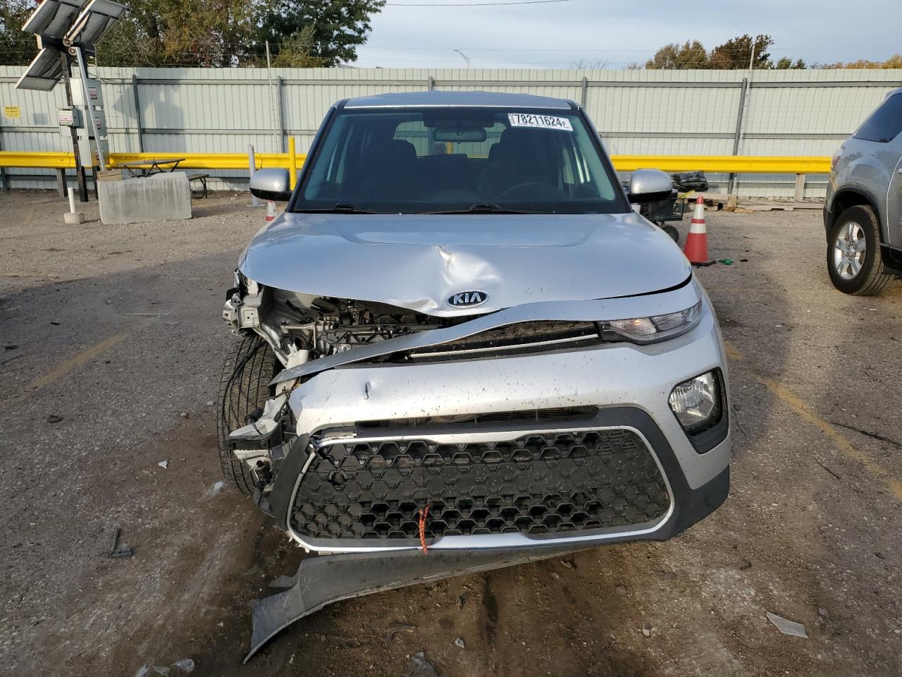 2021 KIA Soul VIN KNDJ23AUXM7792995 Copart auction photo, front end damage thumbnail 5