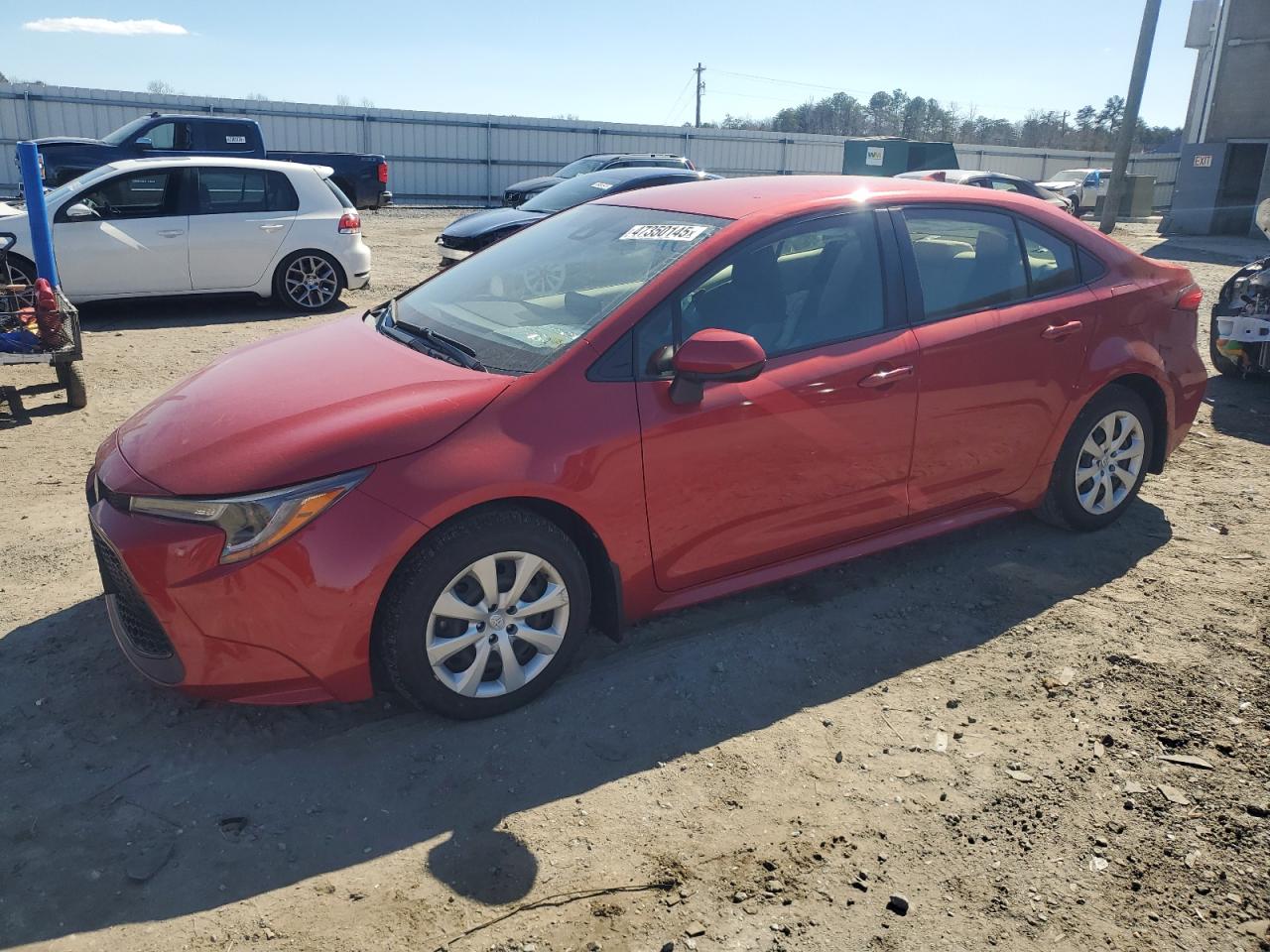 2021 Toyota Corolla VIN JTDEPMAEXMJ141595