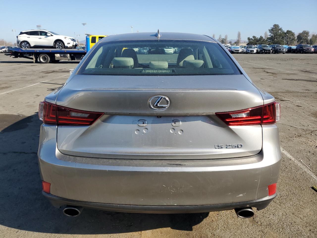 2014 Lexus IS VIN JTHBF1D28E5041610 Copart auction photo, side / front end damage thumbnail 6