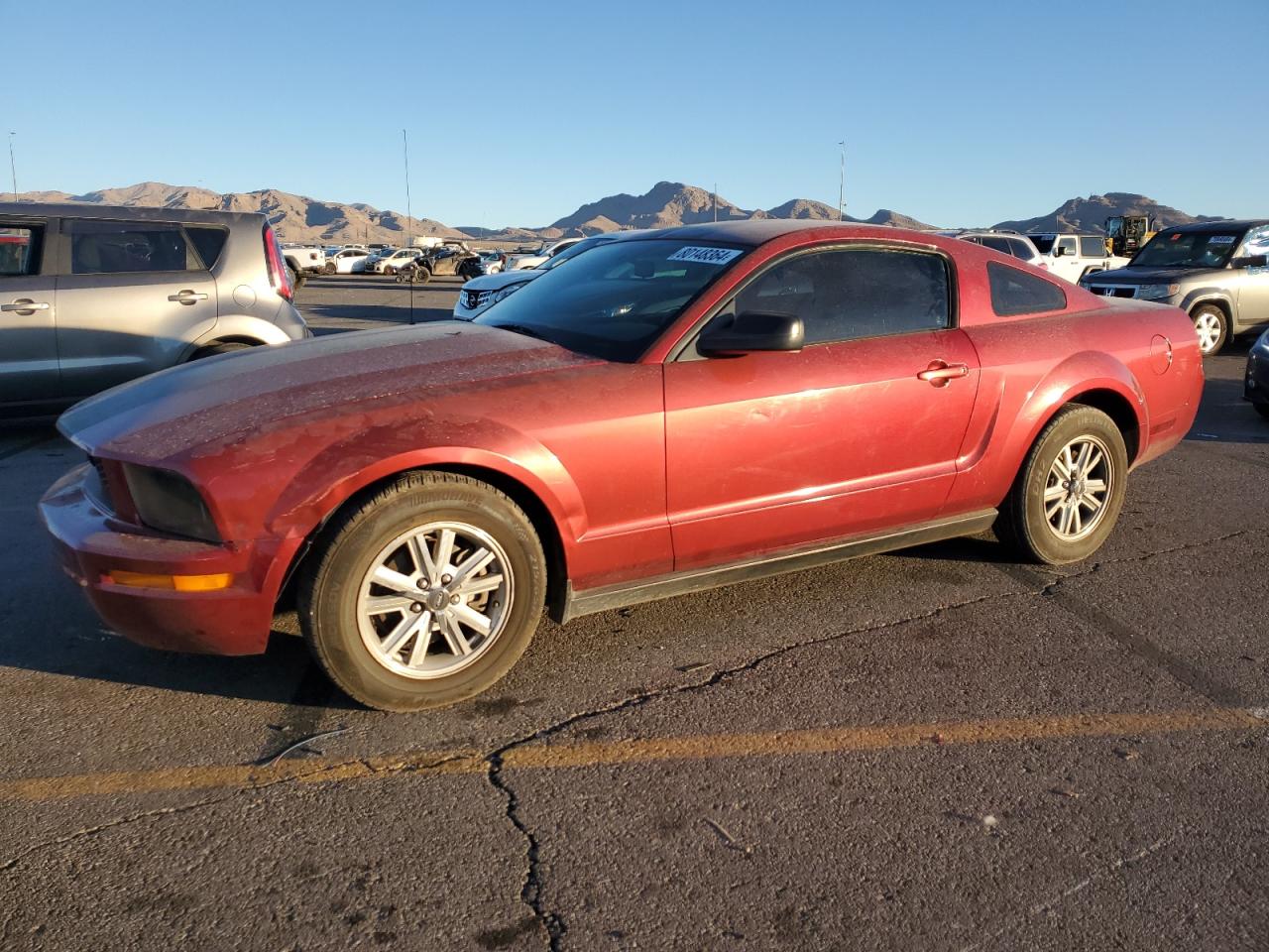 2007 Ford Mustang VIN 1ZVFT80N475275439