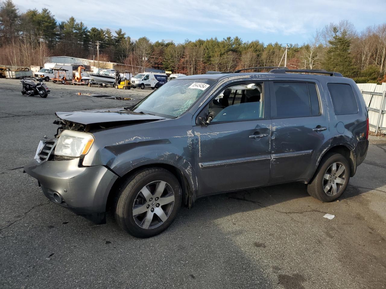 2012 Honda Pilot VIN 5FNYF4H90CB060331