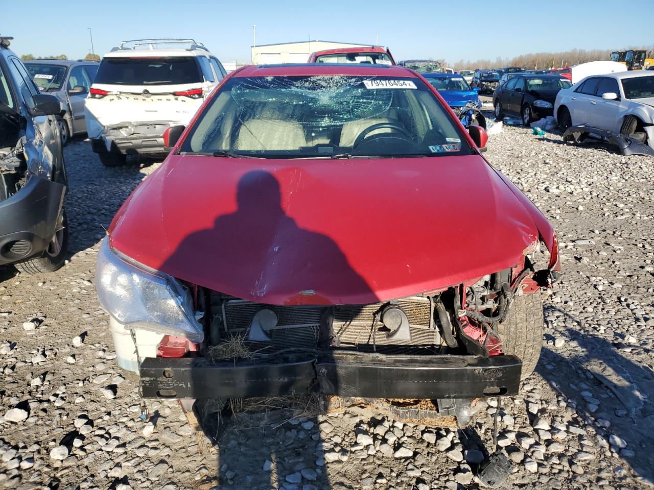 2012 Toyota Camry VIN 4T1BD1FK1CU005809 Copart auction photo, front end damage thumbnail 6