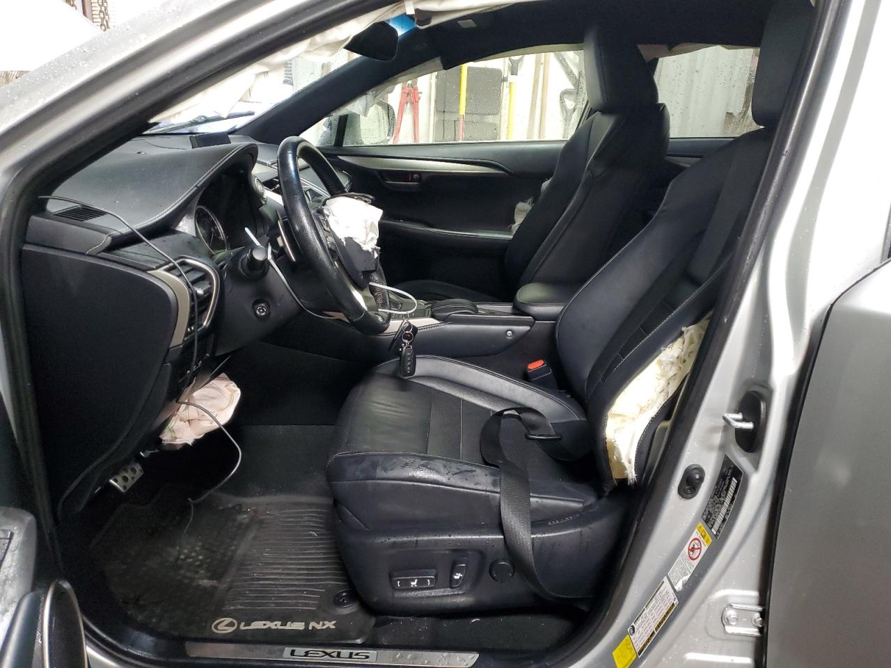 2015 Lexus NX VIN JTJBARBZ3F2000218 Copart auction photo, front end damage thumbnail 7