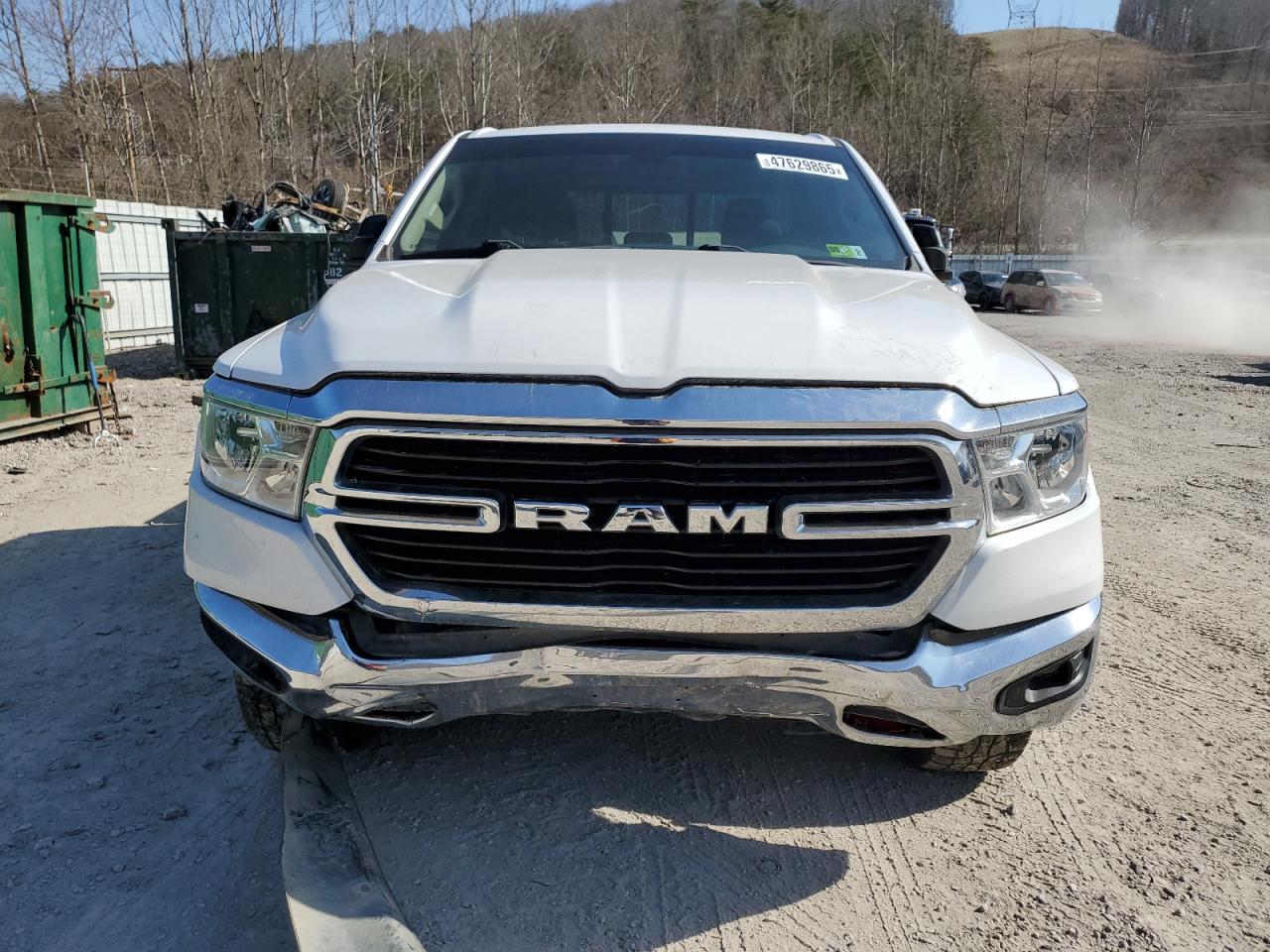 2020 RAM 1500 VIN 1C6SRFBT7LN394622 Copart auction photo, front end damage thumbnail 5