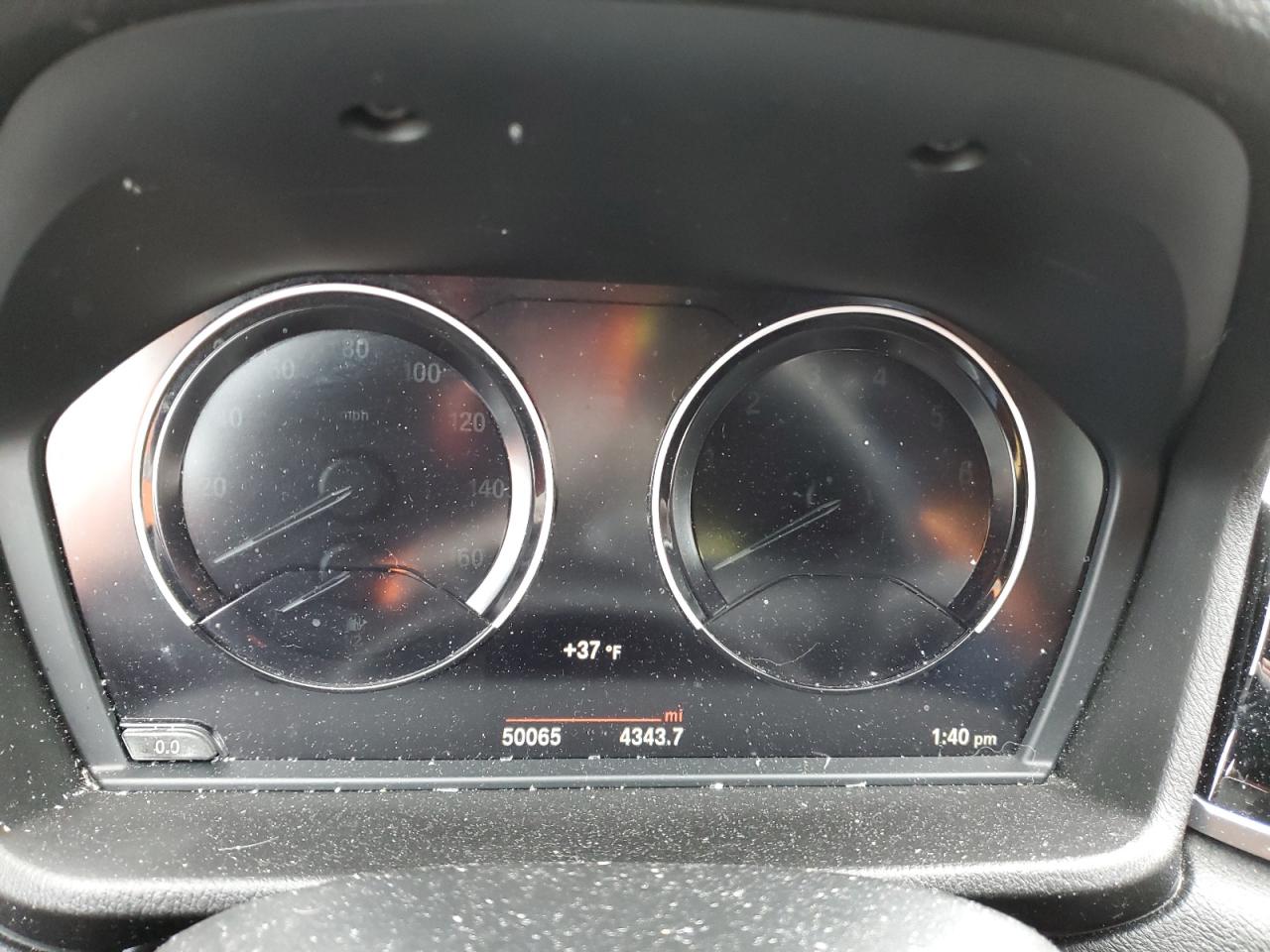 2021 BMW X1 VIN WBXJG9C05M3M74484 Copart auction photo, front end / minor dent/scratches damage thumbnail 9