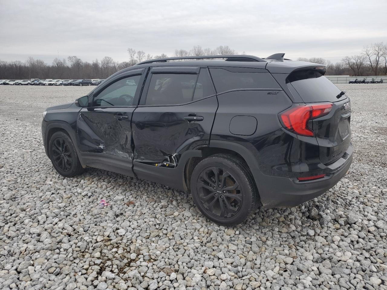 2019 GMC Terrain VIN 3GKALPEV4KL304659 Copart auction photo, side / frame damage damage thumbnail 2