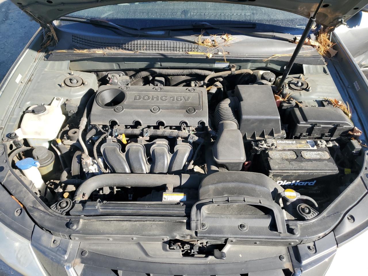 2009 Hyundai Sonata VIN 5NPET46CX9H547461 Copart auction photo, side damage thumbnail 11
