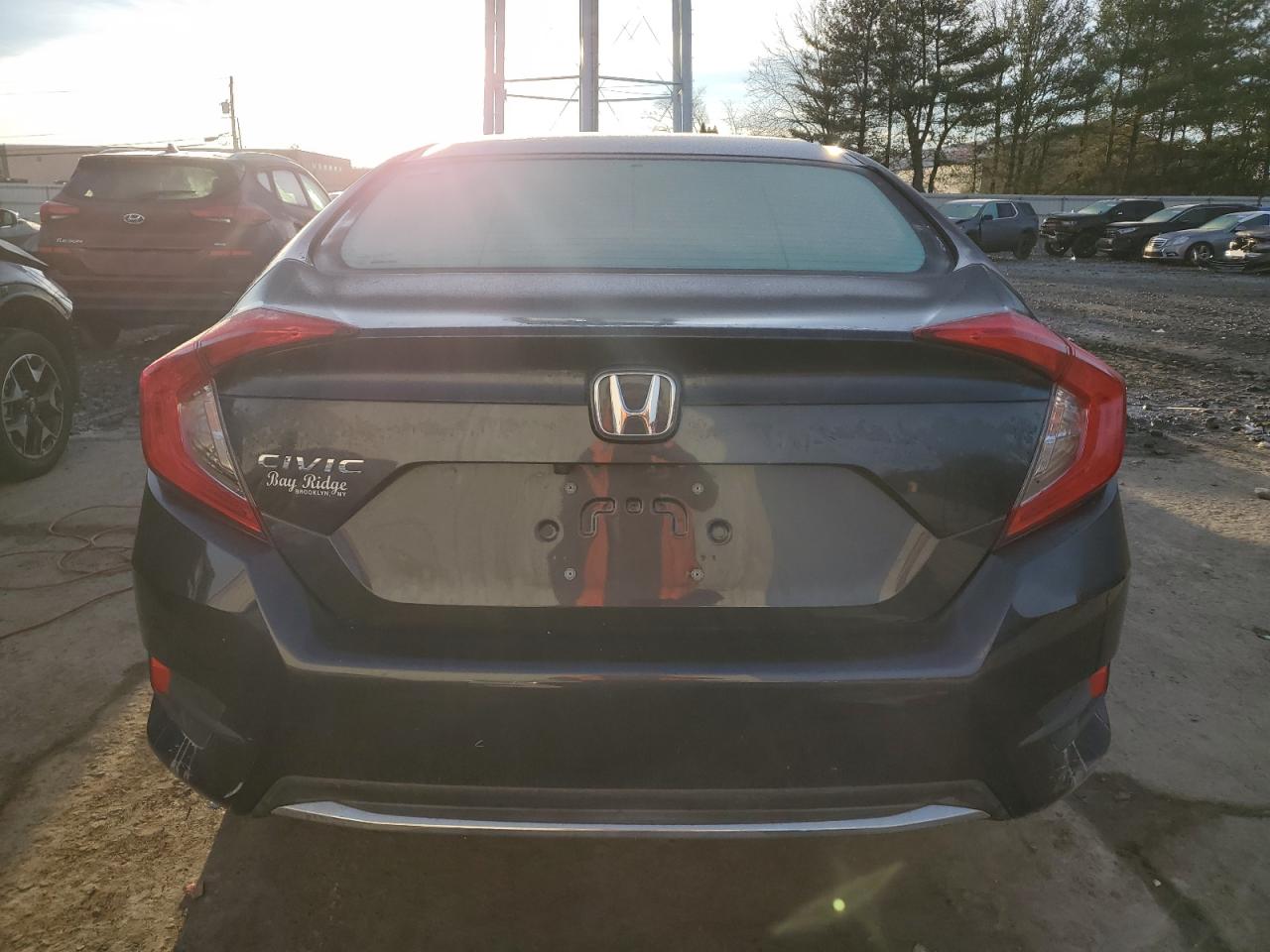 2019 Honda Civic VIN 2HGFC2F64KH602098 Copart auction photo, front end damage thumbnail 6