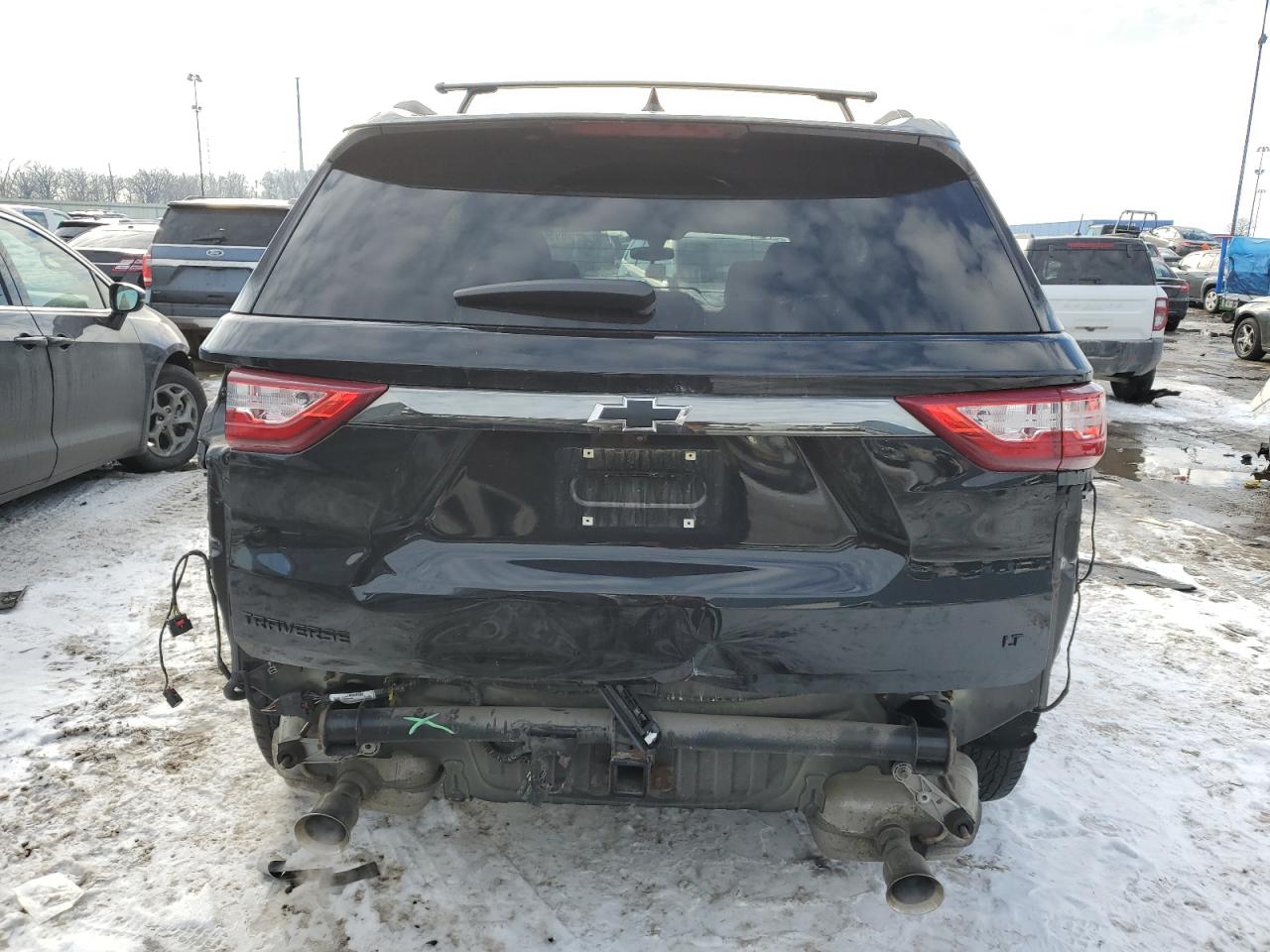 2019 Chevrolet Traverse VIN 1GNERGKW2KJ312394 Copart auction photo, rear end / side damage thumbnail 6