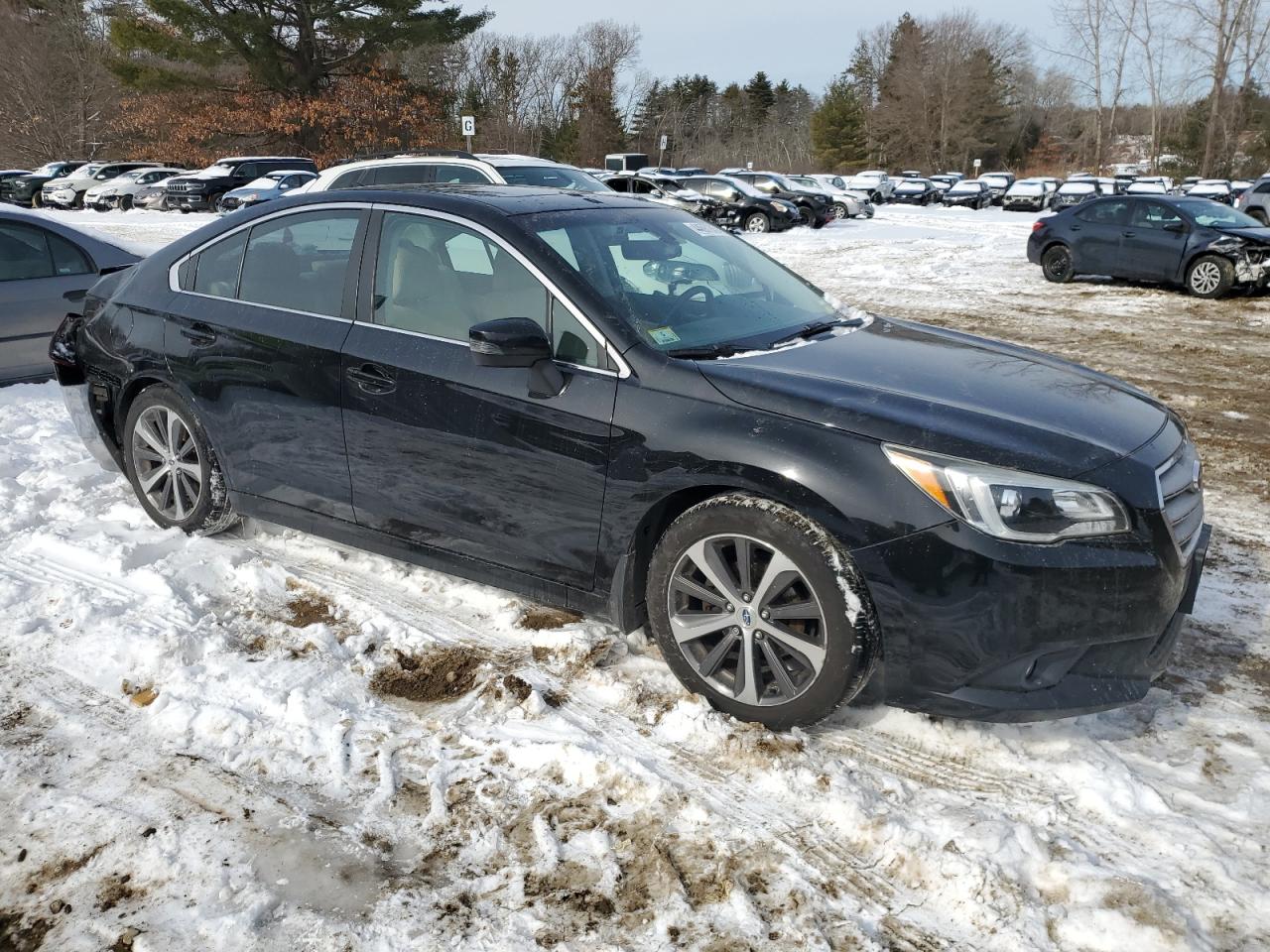2017 Subaru Legacy VIN 4S3BNAN65H3060864 Copart auction photo, rear end / minor dent/scratches damage thumbnail 4