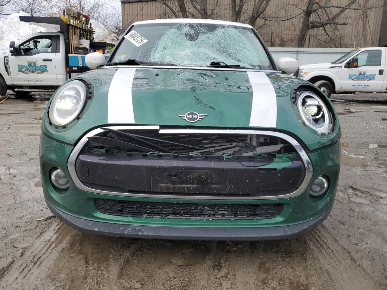 2020 MINI Cooper VIN WMWXU7C06L2L35938 Copart auction photo, front end / minor dent/scratches damage thumbnail 5