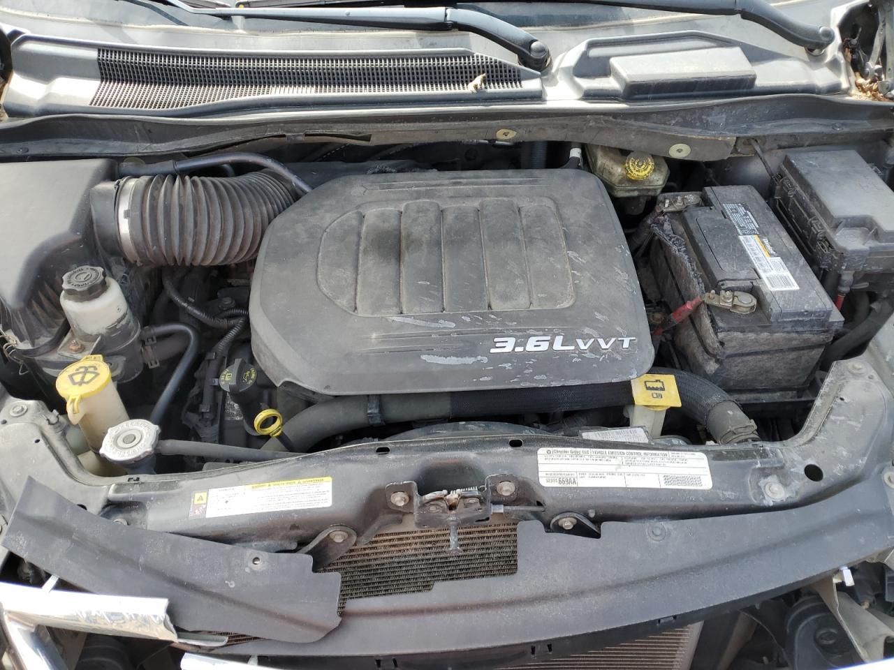 2012 Chrysler Town & Country VIN 2C4RC1CG7CR105710 Copart auction photo, front end / minor dent/scratches damage thumbnail 12