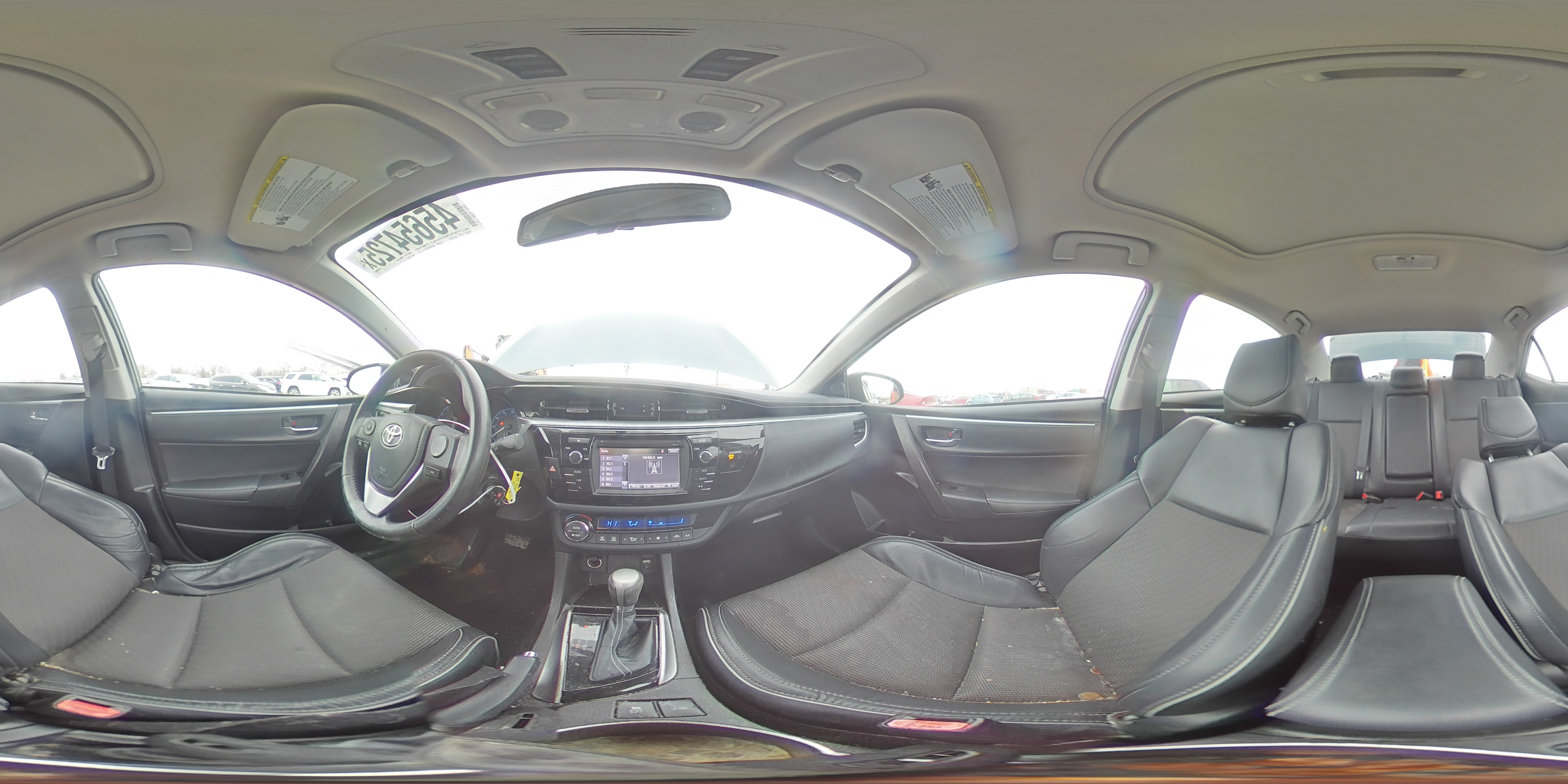 2015 Toyota Corolla VIN 5YFBURHE1FP356652 Copart auction photo, front end damage thumbnail 13