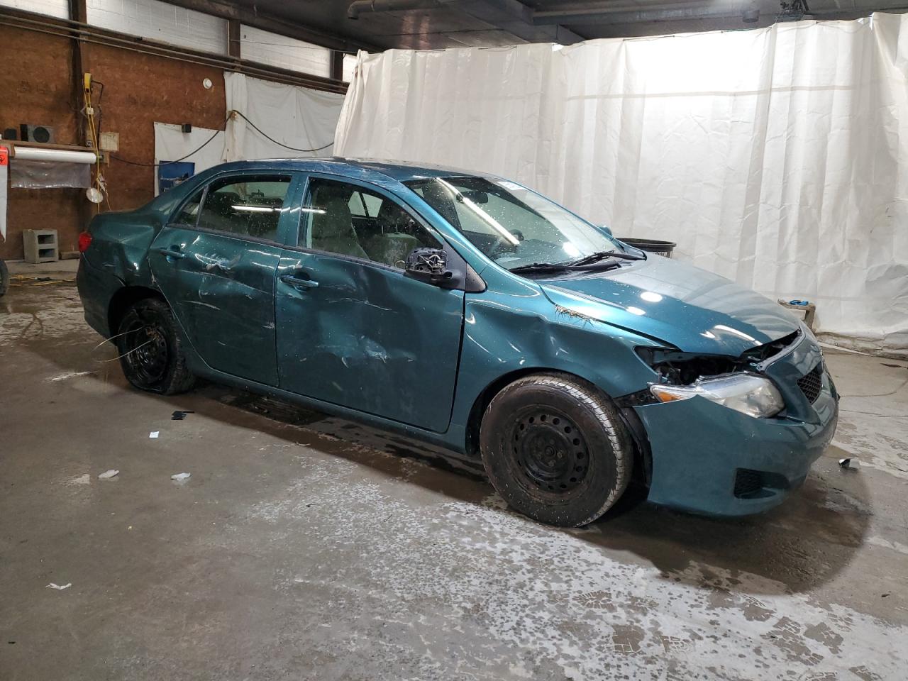 2010 Toyota Corolla VIN 2T1BU4EE3AC384419 Copart auction photo, all over / side damage thumbnail 4
