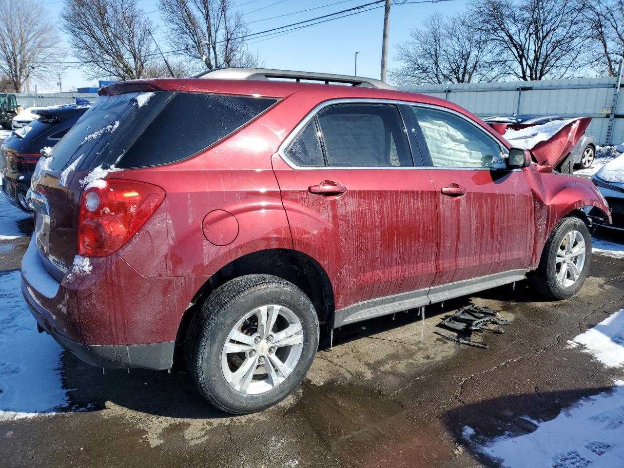 2011 Chevrolet Equinox VIN 2CNALDEC0B6389783 Copart auction photo, front end damage thumbnail 3
