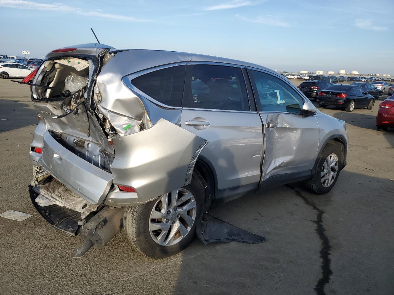 2016 Honda CR-V VIN 3CZRM3H52GG721420 Copart auction photo, all over damage thumbnail 3