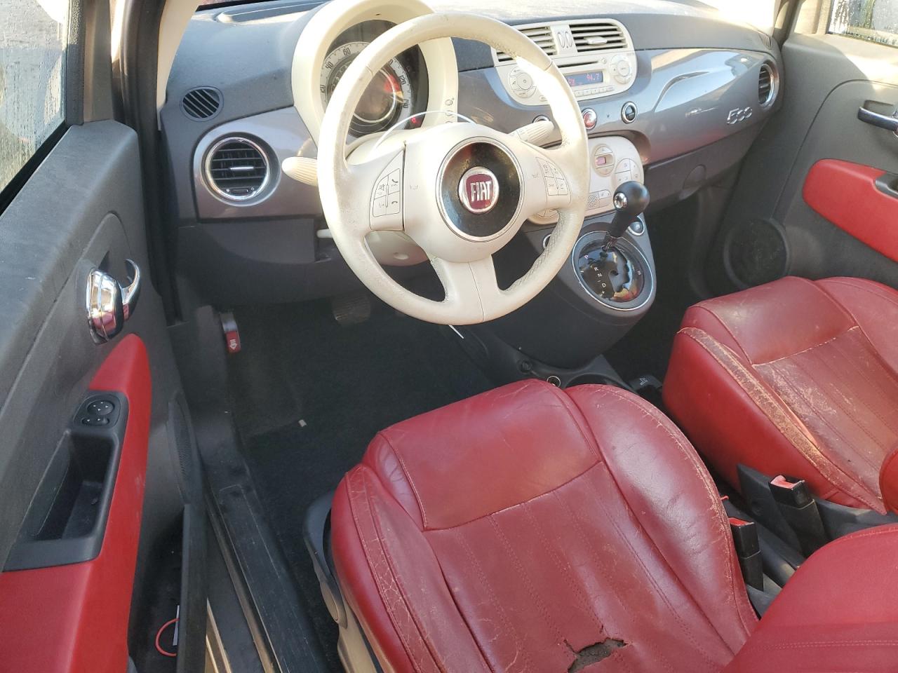 2012 Fiat 500 VIN 3C3CFFCR0CT117579 Copart auction photo, front end damage thumbnail 8