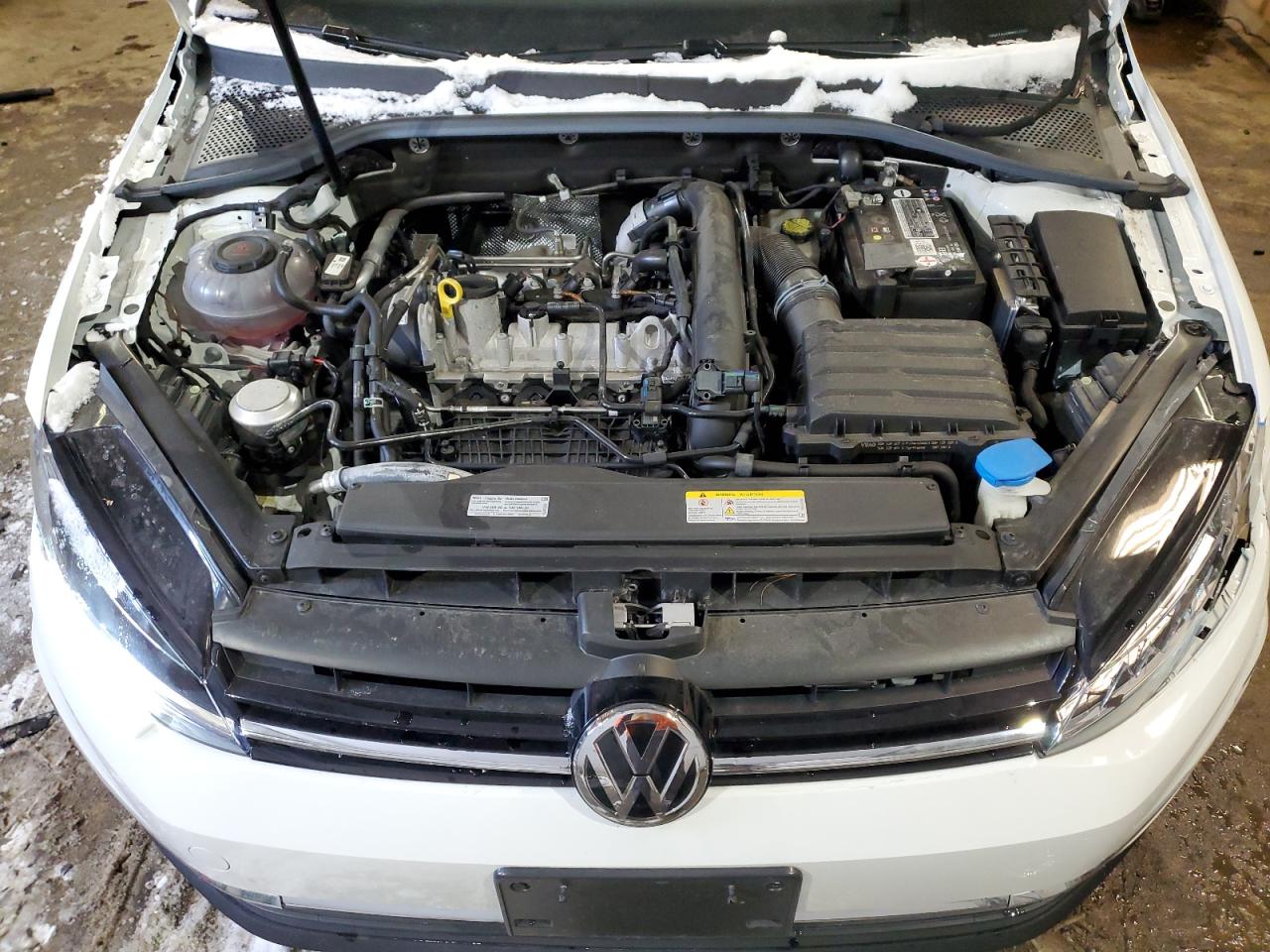 2021 Volkswagen Golf VIN 3VWG57AU2MM007588 Copart auction photo, front end / side damage thumbnail 11