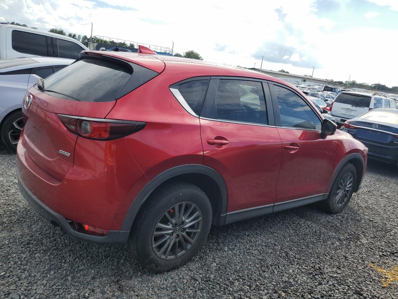 2017 Mazda CX-5 VIN JM3KFACL5H0172689 Copart auction photo, water/flood damage thumbnail 3