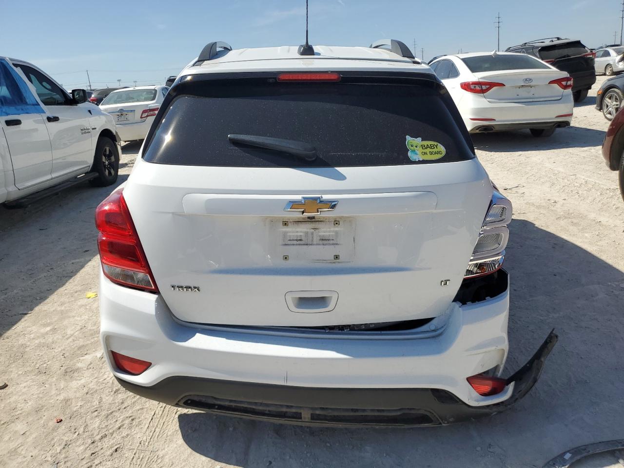 2019 Chevrolet Trax VIN KL7CJLSB7KB792663 Copart auction photo, rear end damage thumbnail 6
