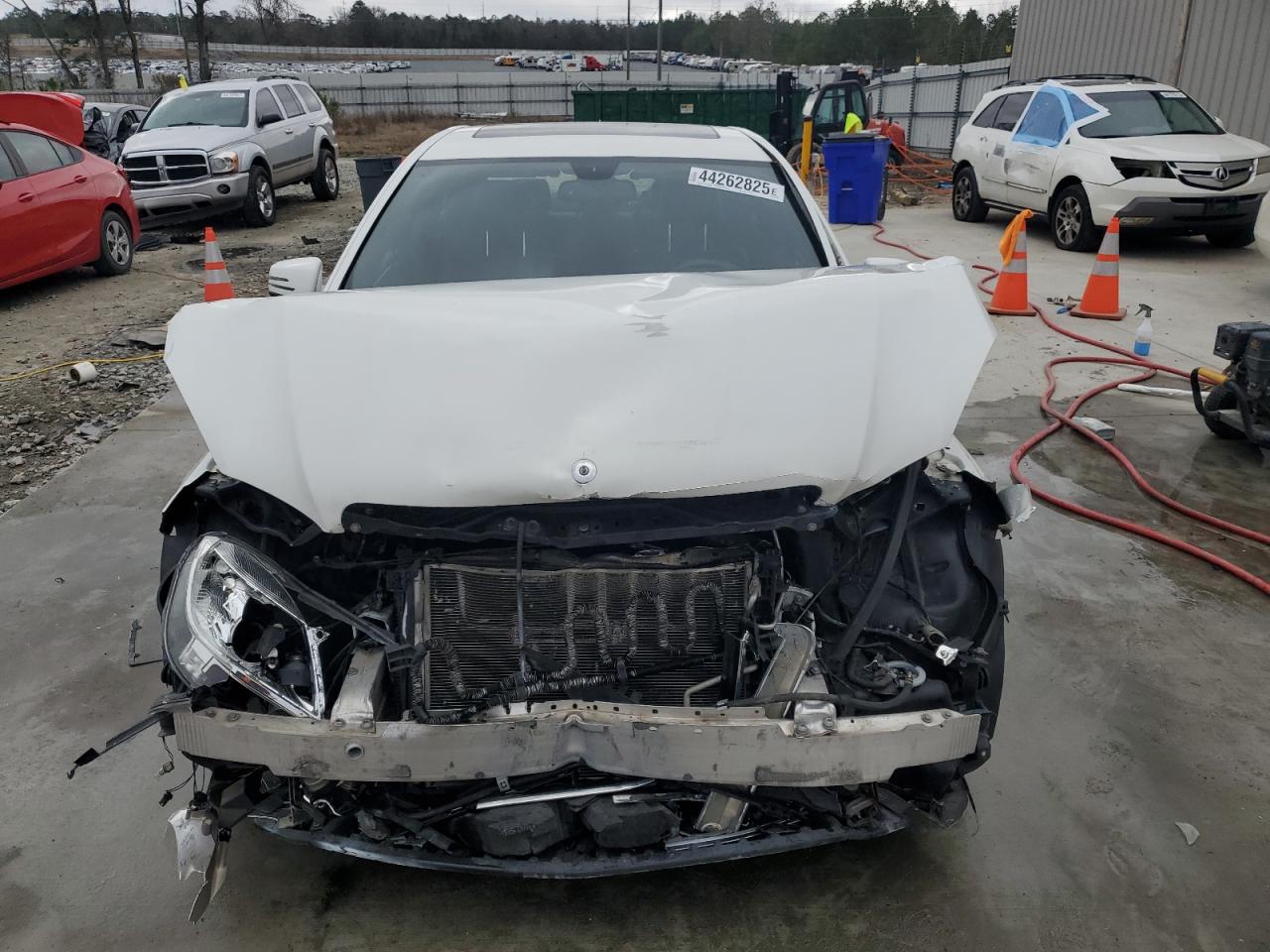 2013 Mercedes-Benz E-klasse VIN WDDHF5KB0DA764174 Copart auction photo, front end damage thumbnail 5